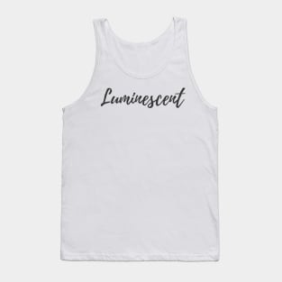 Shine from Within - Set Your Intentions - Choose a Word of the Year Tank Top